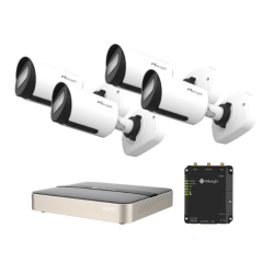 Videot�rn - kamera pakke med 4 stk. kamera til byggeplads