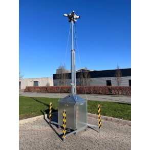 Videotrn - kamera pakke med 4 stk. kamera til byggeplads